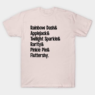 MY LITTLE PONY - Lineup 2.0 T-Shirt